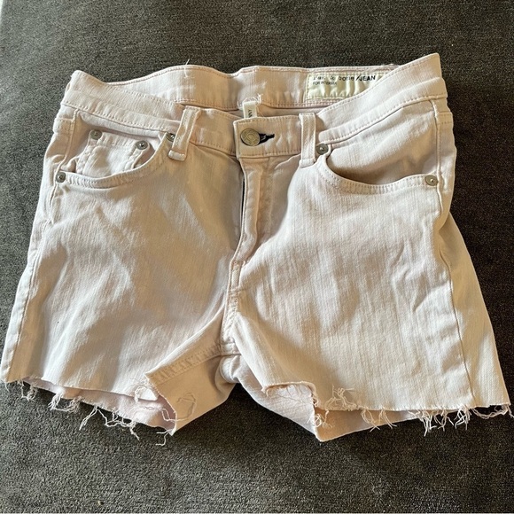 Rag & Bone for Intermix Blush Cut Off Shorts 26 - Picture 1 of 10